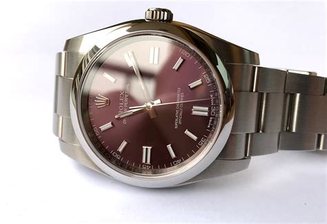 rolex 116000 red grape|Rolex grape dial.